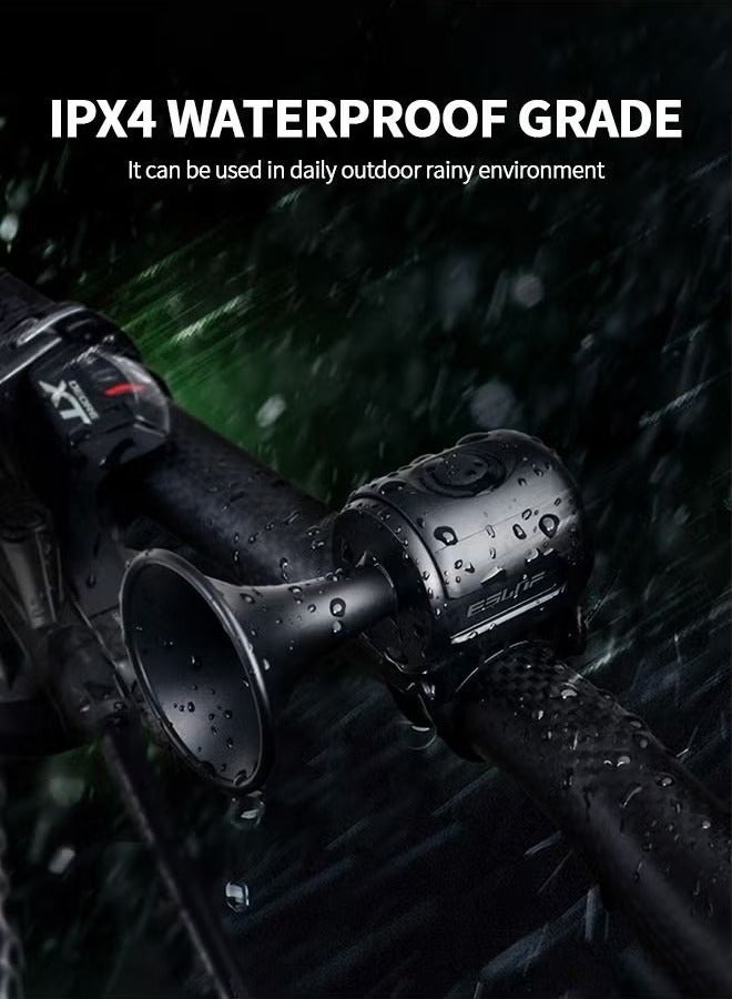 Bukela 120dB Electric Bike Horn with Anti Theft Alarm, Small Loud Bike Bell Easy to Install, Bicycle Horn with IPX4 Waterproof/Fixed Anti-Slip Pad - Image 5